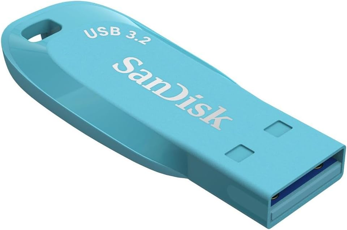 Sandisk SDCZ410-128G-G46BB Ultra Shift 3.2 USB 100Mb/S 128 GB Flash Drive, Bachelor Button image number 2