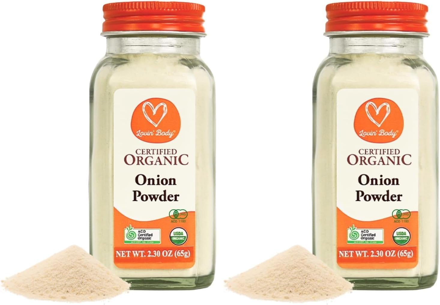 Lovin' Body Organic Onion Powder 65G - Pack Of 2