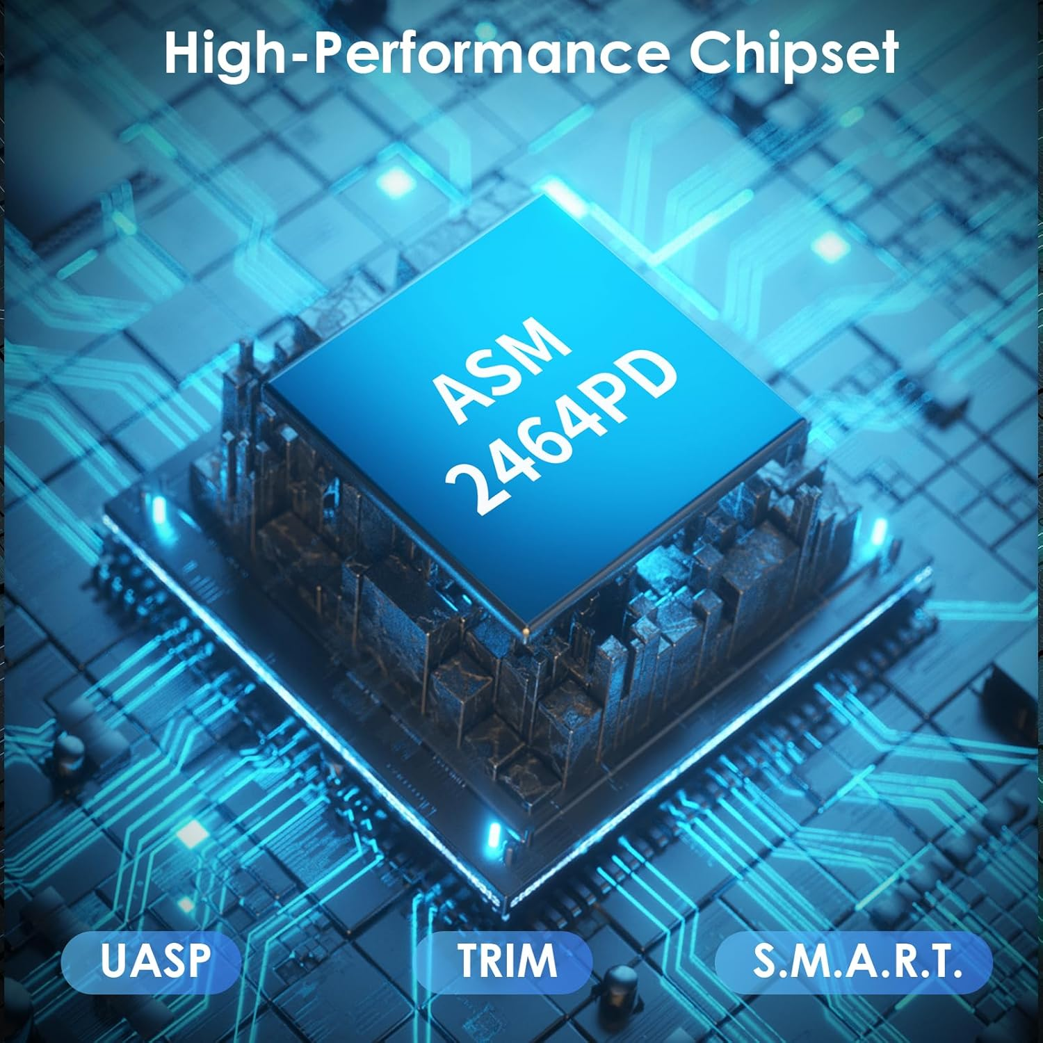 WAVLINK 40Gbps M.2 Nvme SSD Enclosure, Tool-Free Installation, Nvme Enclosure for MAC Mini Compatible with Thunderbolt 4/3/USB4/3.2/3.1/3.0/2.0, Support SSD Size 2230/2242/2260/2280 B+M/M-Key, Max 8TB image number 5