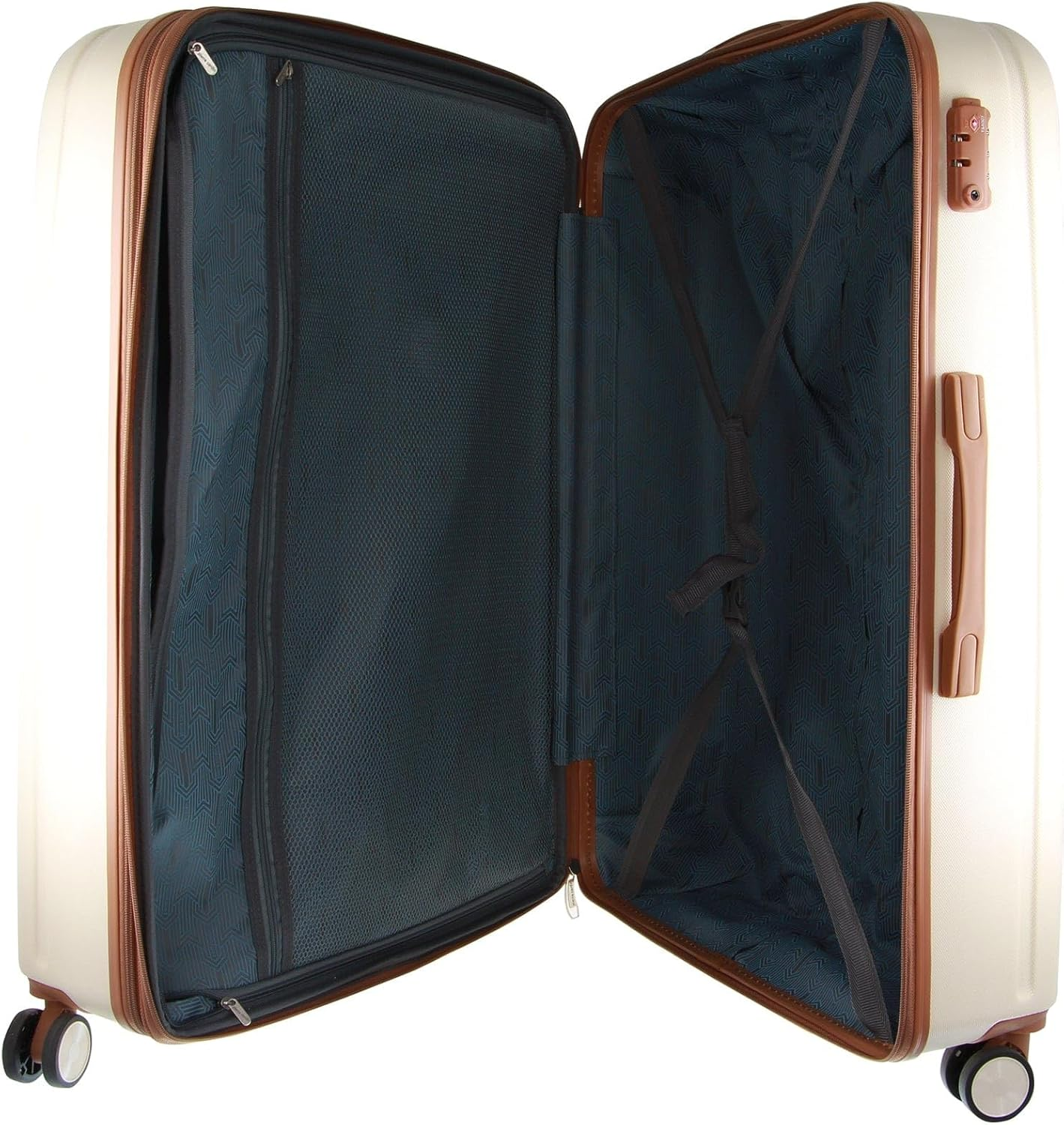 Pierre Cardin 80Cm Large Hard Shell Case in White image number 4