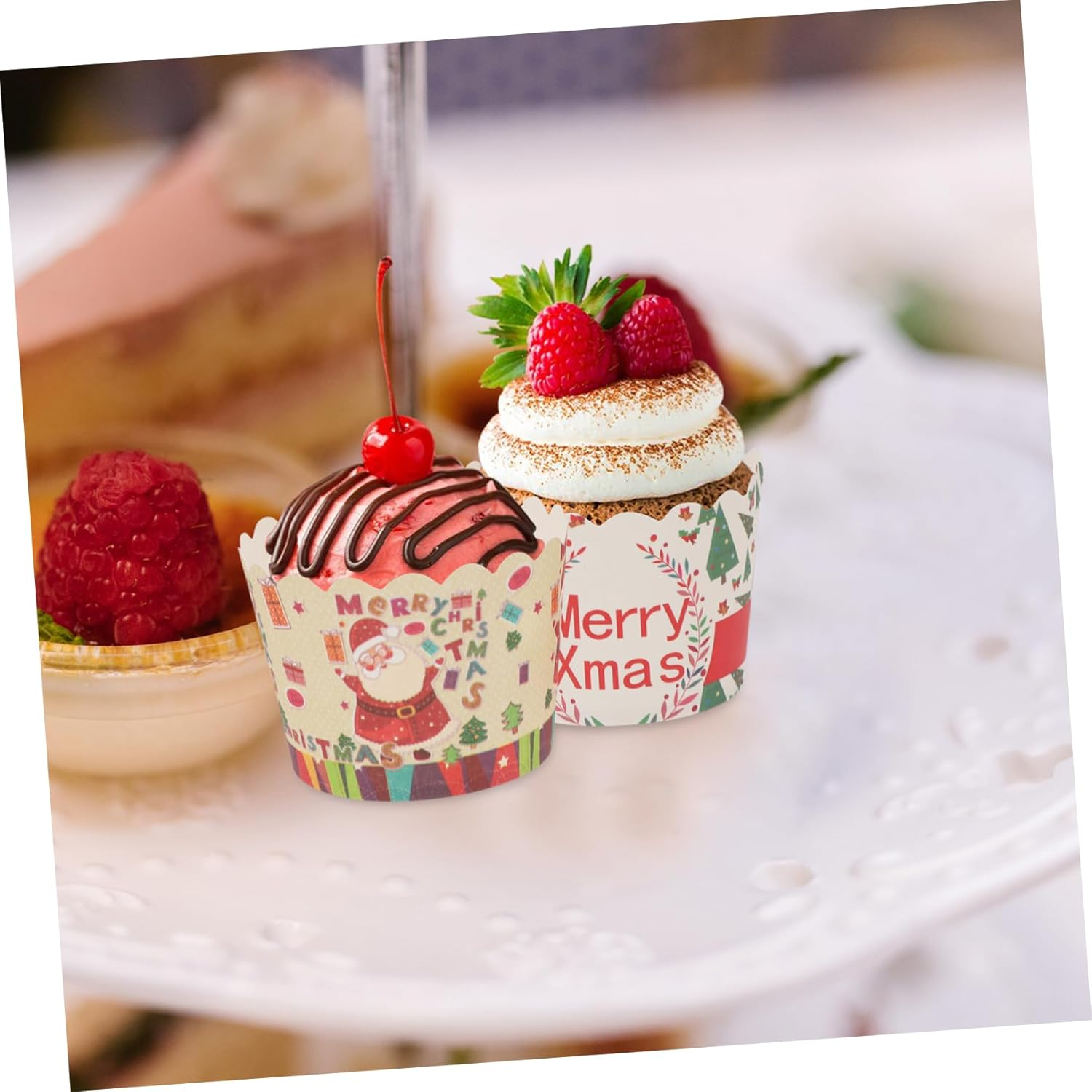 CHILDWEET 150Pcs Cake Making Cups Baking Tools Dessert Cups Party Supplies for Baking Holders Random Color image number 1