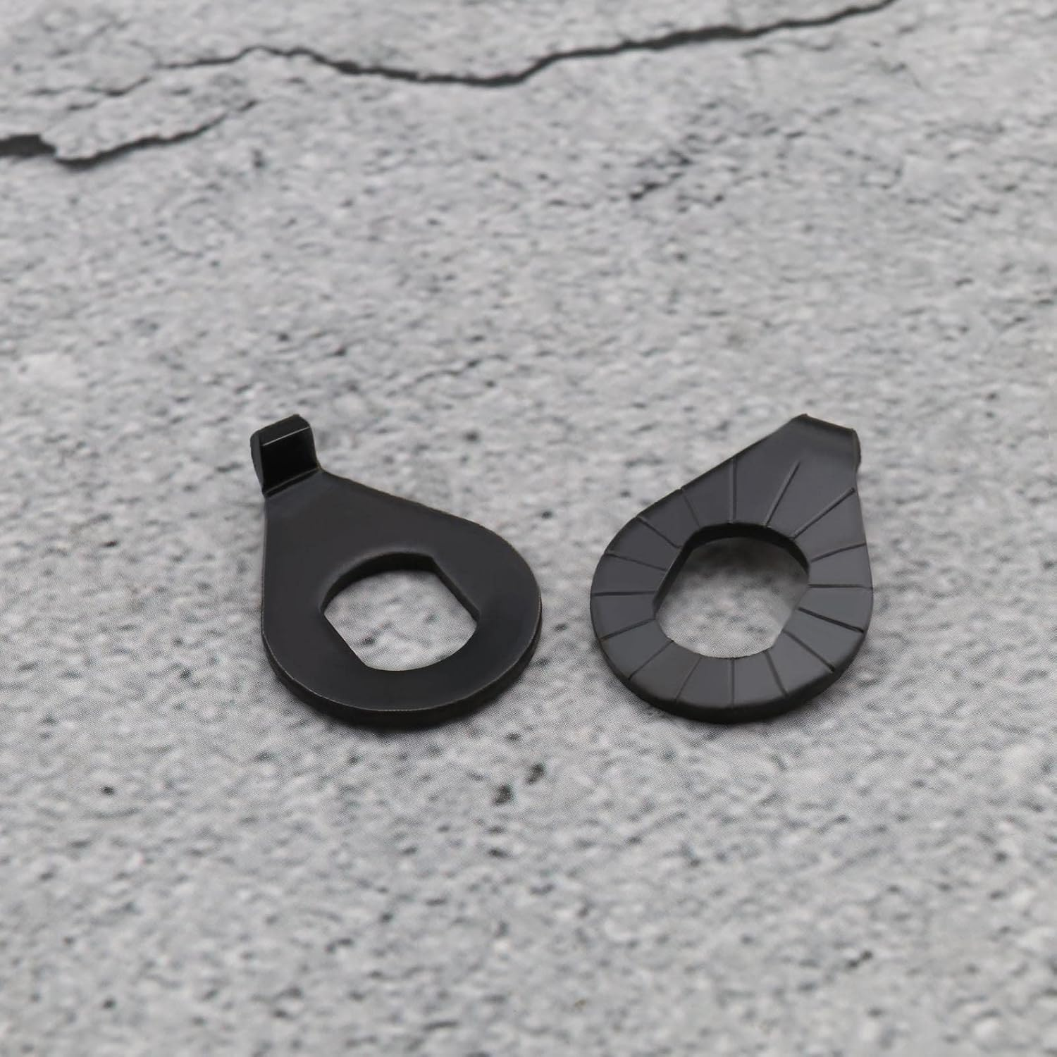 SING F LTD 12Pcs M8 M10 Bike Wheel Hub Hook Washer Gasket Metal Bicycle Hub Retaining Clip Safety Washer Bicycle Safety Security Front Wheel Hub Washer Safety Washers image number 1