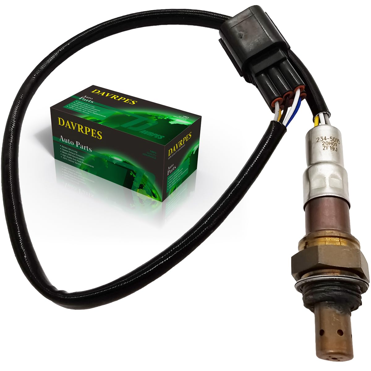 DAVRPES 234-5015 Pre-Cat Sensor Air Fuel Ratio O2 Oxygen Sensor for Mazda 3 2006-2011 Mazda 3 Sport 2009-2010 Mazda 5 2008-2010 Replace#Lf8R188G1A｜Lfl7188G1C image number 3