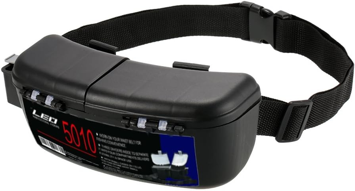 Multifunctional Portable Fishing Bait Tackle Box Storage Box Waist Carrier Lure Reel Holder Container Box Case Fishing Hooks Accessory Box Waist Belt Multi-Loader image number 5