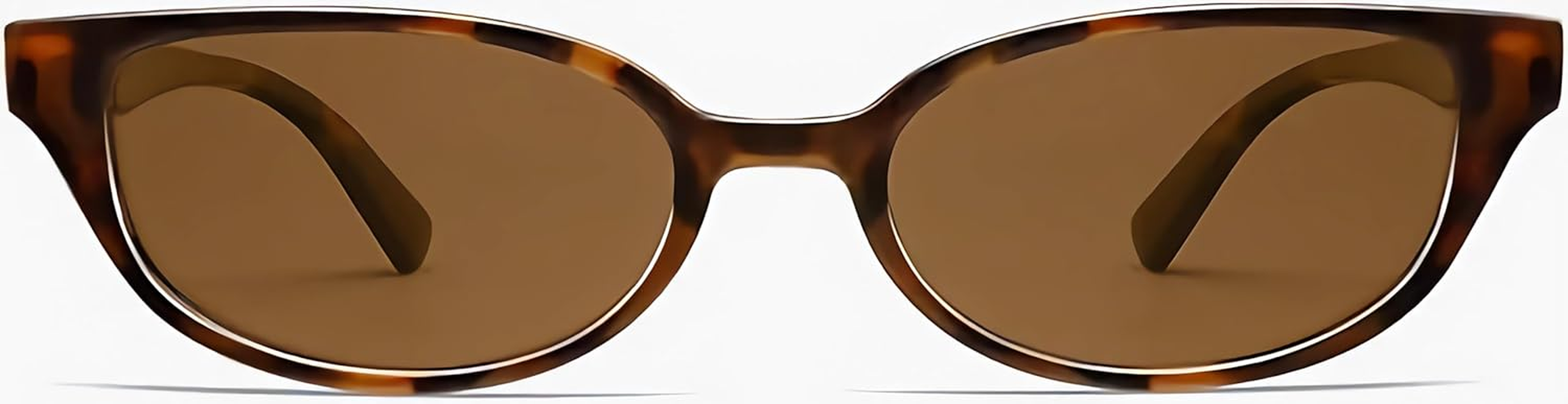 Trendy Retro Oval Cat-Eye Sunglasses, Millennium Trend Women'S Sunglasses, UV Protection against the Sun, Lightweight Narrow Retro Fashionable Glasses, Trendy Designer Sunglasses