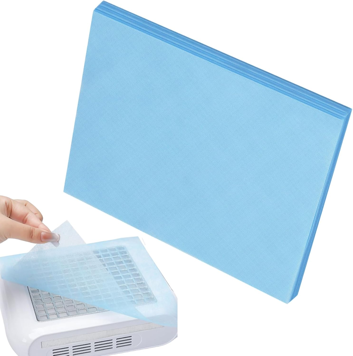 Nail Dust Collector Filter | Dust Collector for Nails 100Piece | Professional Extractor Paper Collecter for Women Practice Home Salon Training