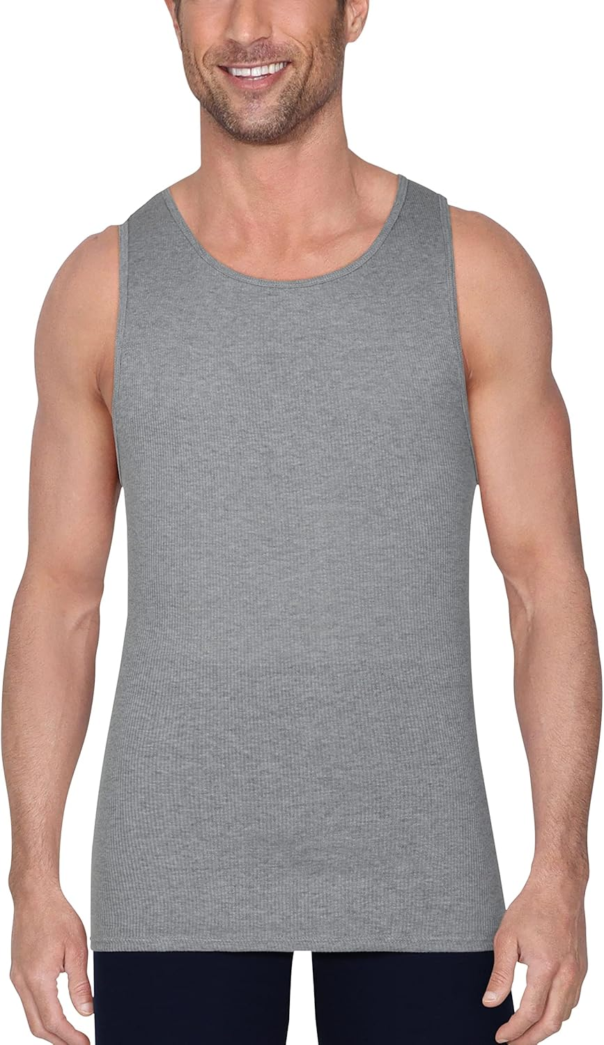 Fruit of the Loom Men'S Premium A-Shirt (Pack of 4) Assorted image number 5