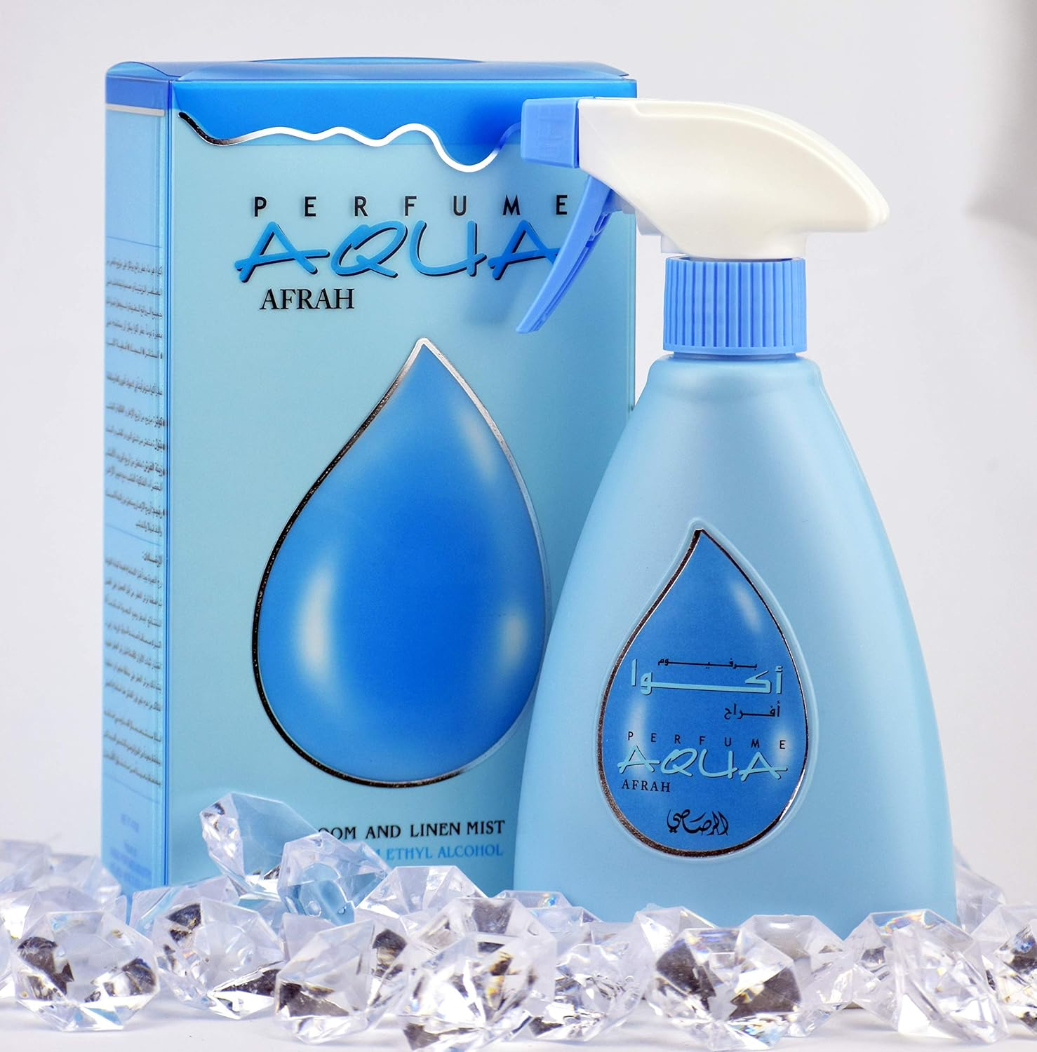 (Perfume Aqua Afrah) - Rasasi Mist Bushra, Batool, Kausar, Zeenat Al Farsh, Perfume Aqua Afrah - 375 Ml (Perfume Aqua Afrah) image number 3