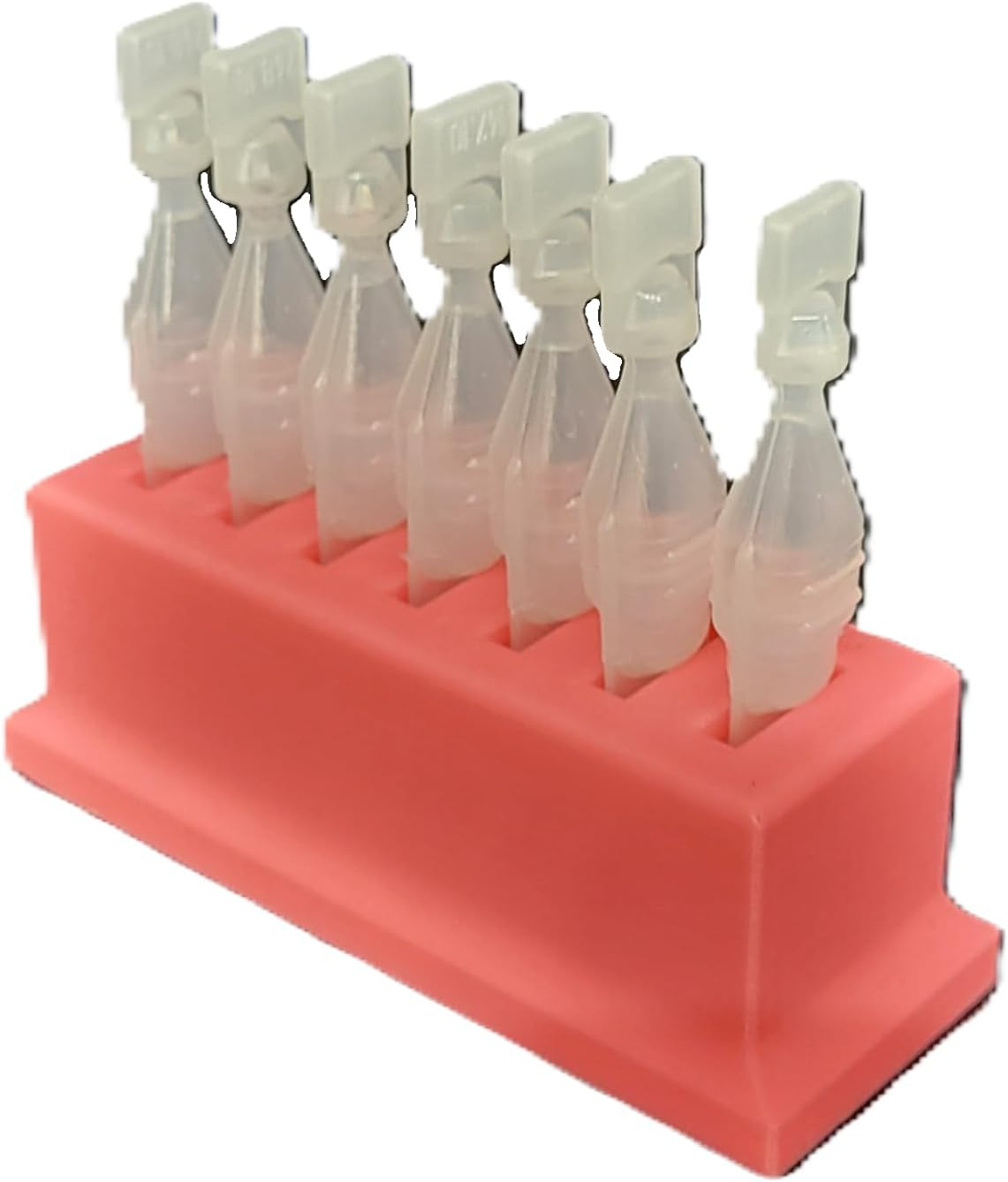 Znet3D Eye Drop Vials Holder & Storage - Upgraded Single-Use Disposable Vial Organizer with Extra Slot Space (Purple)