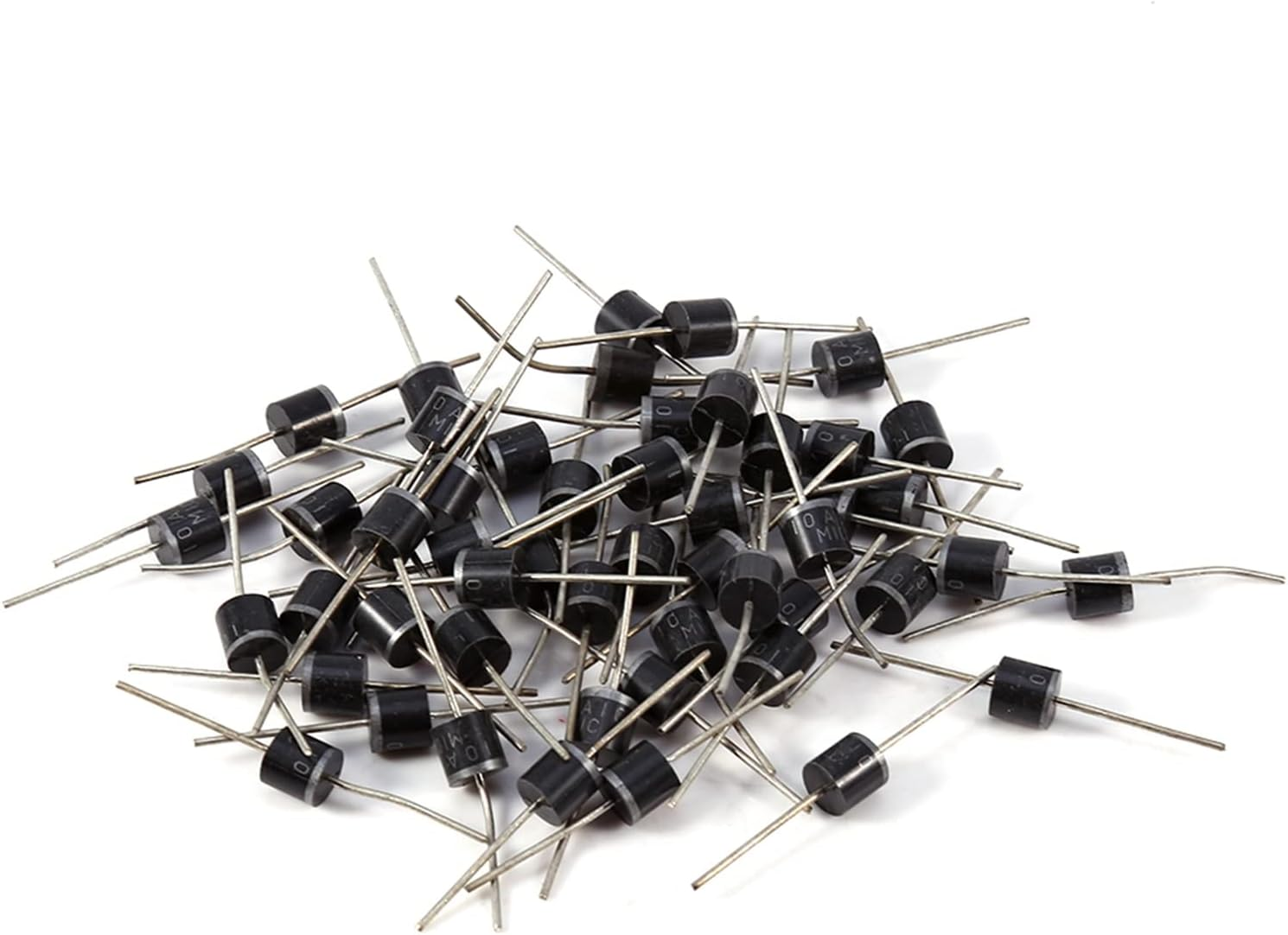 50Pcs 10A10 1000V High Voltage Rectifier Diodes, Eco-Friendly Unleaded, Low Forward Voltage Drop, High Current Capability, for Car Circuits image number 3