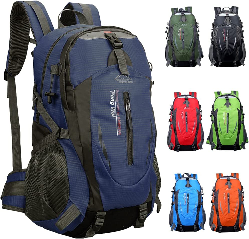 Hiking Backpack 40L Large Waterproof Hiking Camping Bag Travel Backpack Outdoor Luggage Rucksack