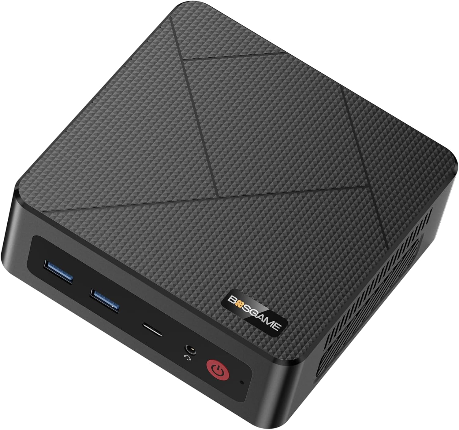 MINI PC BOSGAME E4 Mini PC Windows 11 Pro АМD Ryzen 5 3550H 16GB DDR4 RAM 512GB M.2 Nvme SSD Mini Computer | Triple Display | USB 3.2 Gen1 | Wi-Fi 5 | Dual RJ45 LAN image number 2