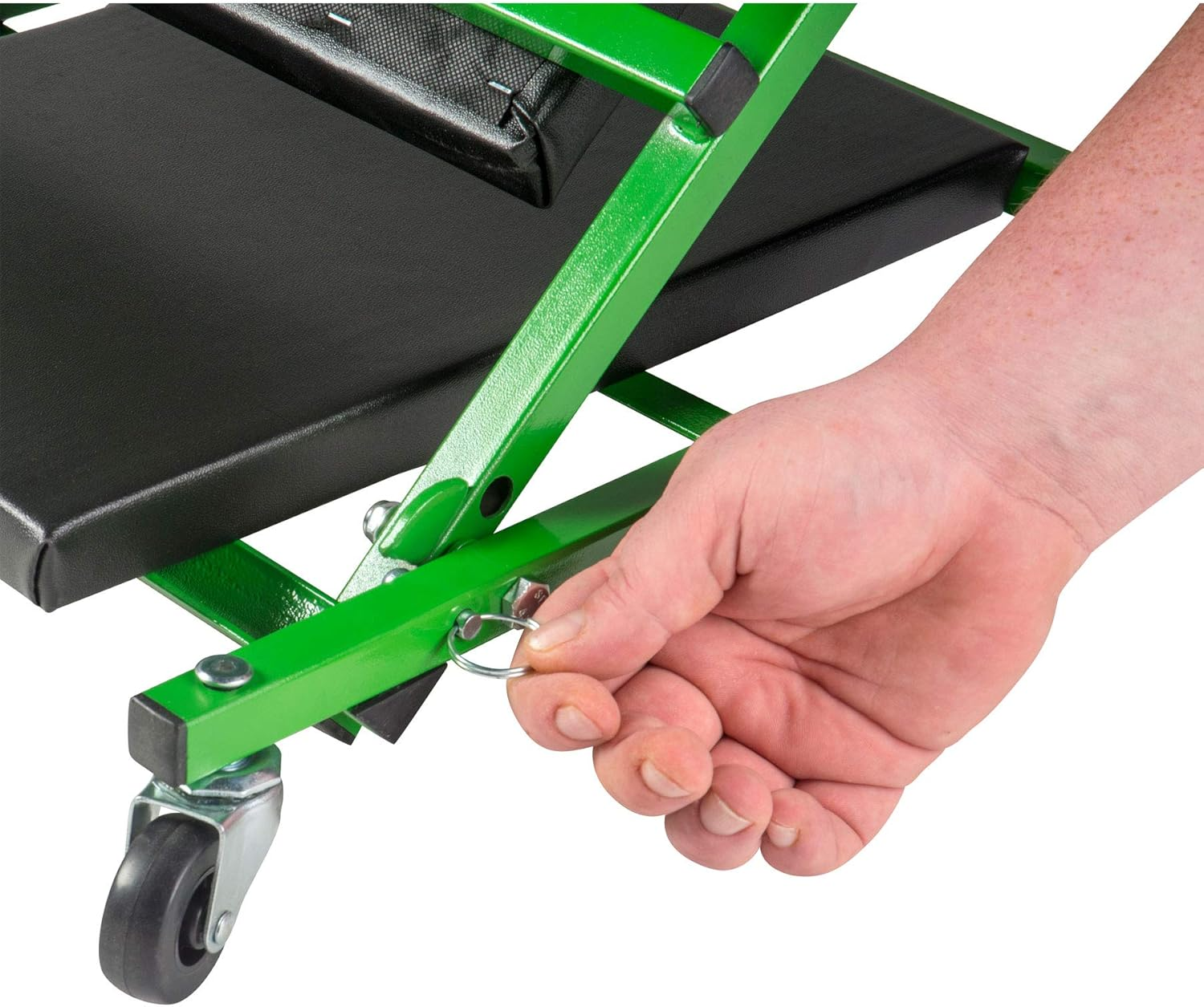 Pro-Lift C-2036DG Black/Green 300 Lbs Mechanic Creeper - Black image number 4