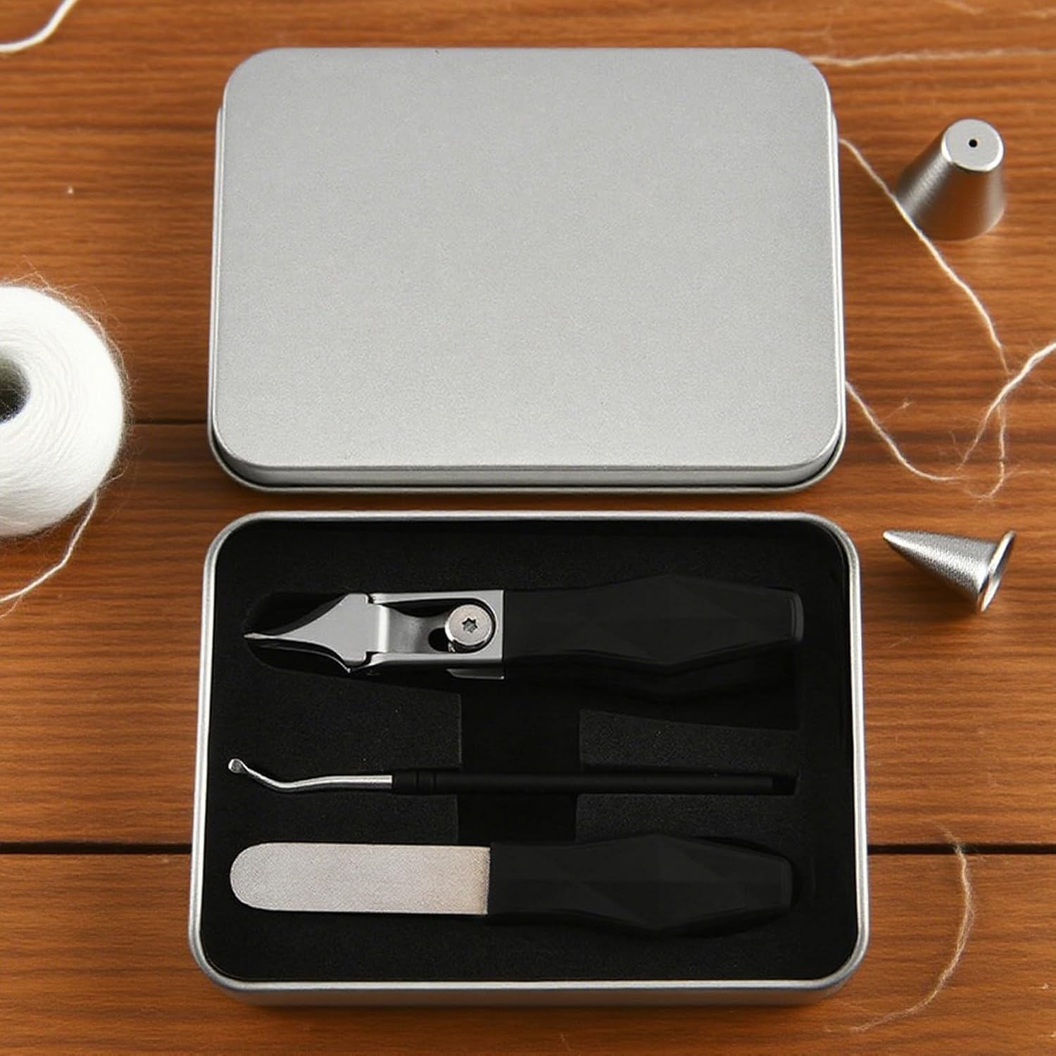 Nail Clippers - Professional Toenail Clippers - Trimmer Eagle Beak Beveled 1 Set for Thick Ingrown Cuticle Care Personal Care Beauty Manicure Women Men Children image number 1