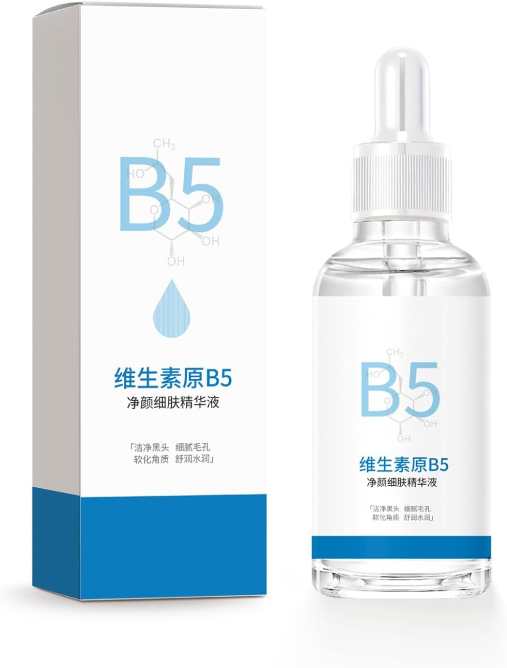 Moggemol Panthenol Serum 30Ml Facial Essence for Sensitive Skin Gentle Non Irritating Hydration Moisture Boost White One Size image number 3