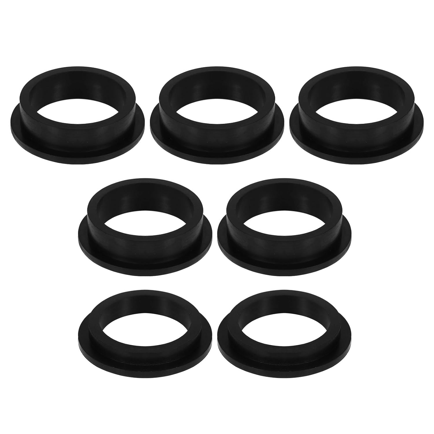 5Pcs 11228 and 2Pcs 11412 Pool Pump Seal Gaskets, Black Rubber Pool L-Shape O-Ring Gaskets Compatible with Intex Sand Filter Pump Motors image number 2