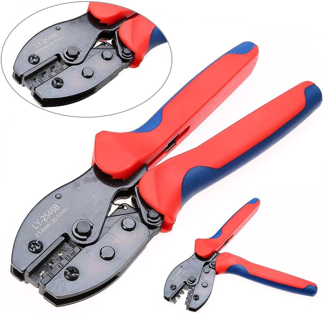 ZONADA Crimping Tool Pliers for M-C Style for Solar Panel Cable Connectors Size 2.5/4/6Mm2 26-10AWG Hand Crimping Tool Solar Panel Installation image number 1