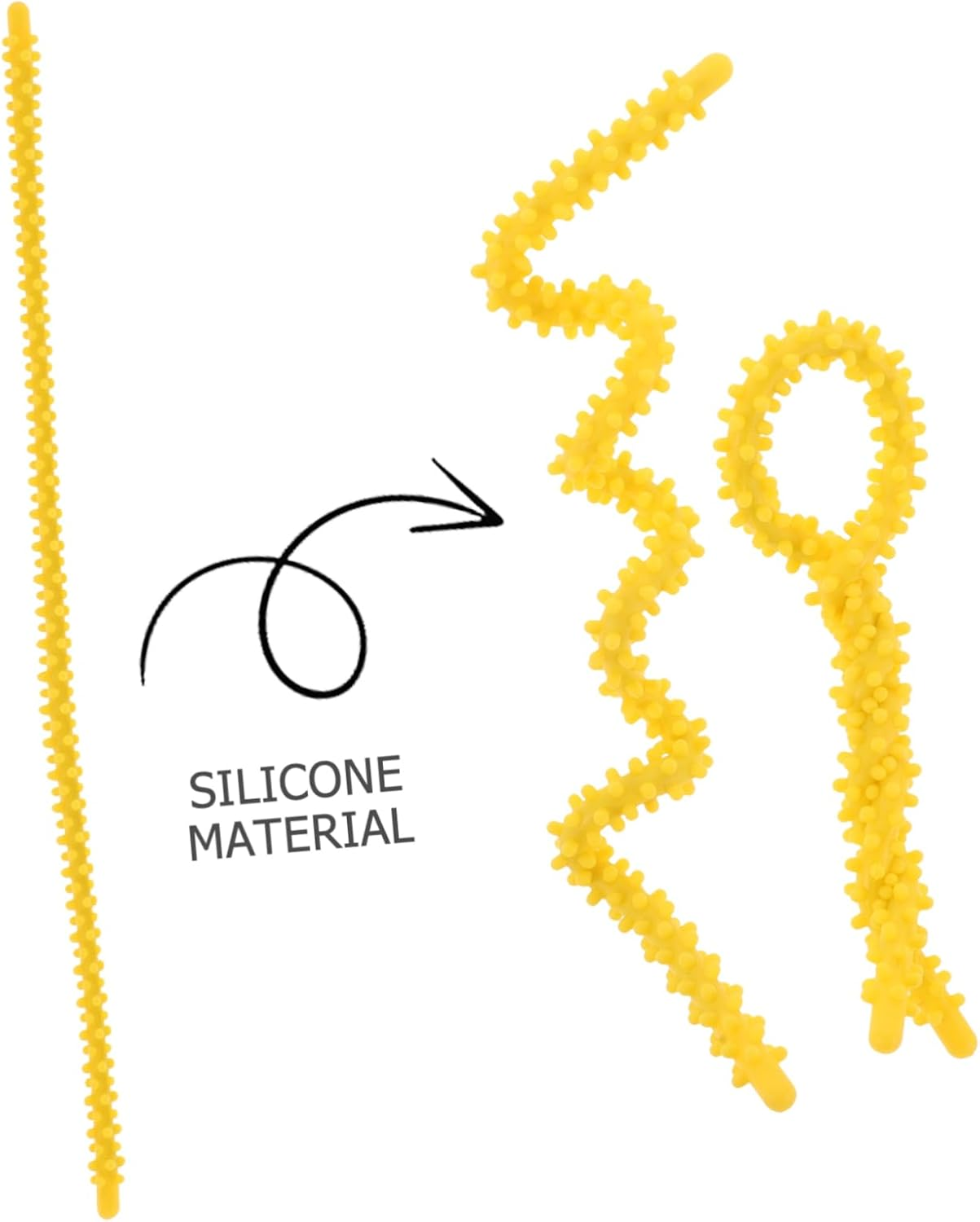 BAZEITFLOW 10Pcs Silicone Perm Rods for Hair Curling Tools Reusable Spiral Hair Rollers for Salon Home Use Flexible Curling Perm Rods image number 1