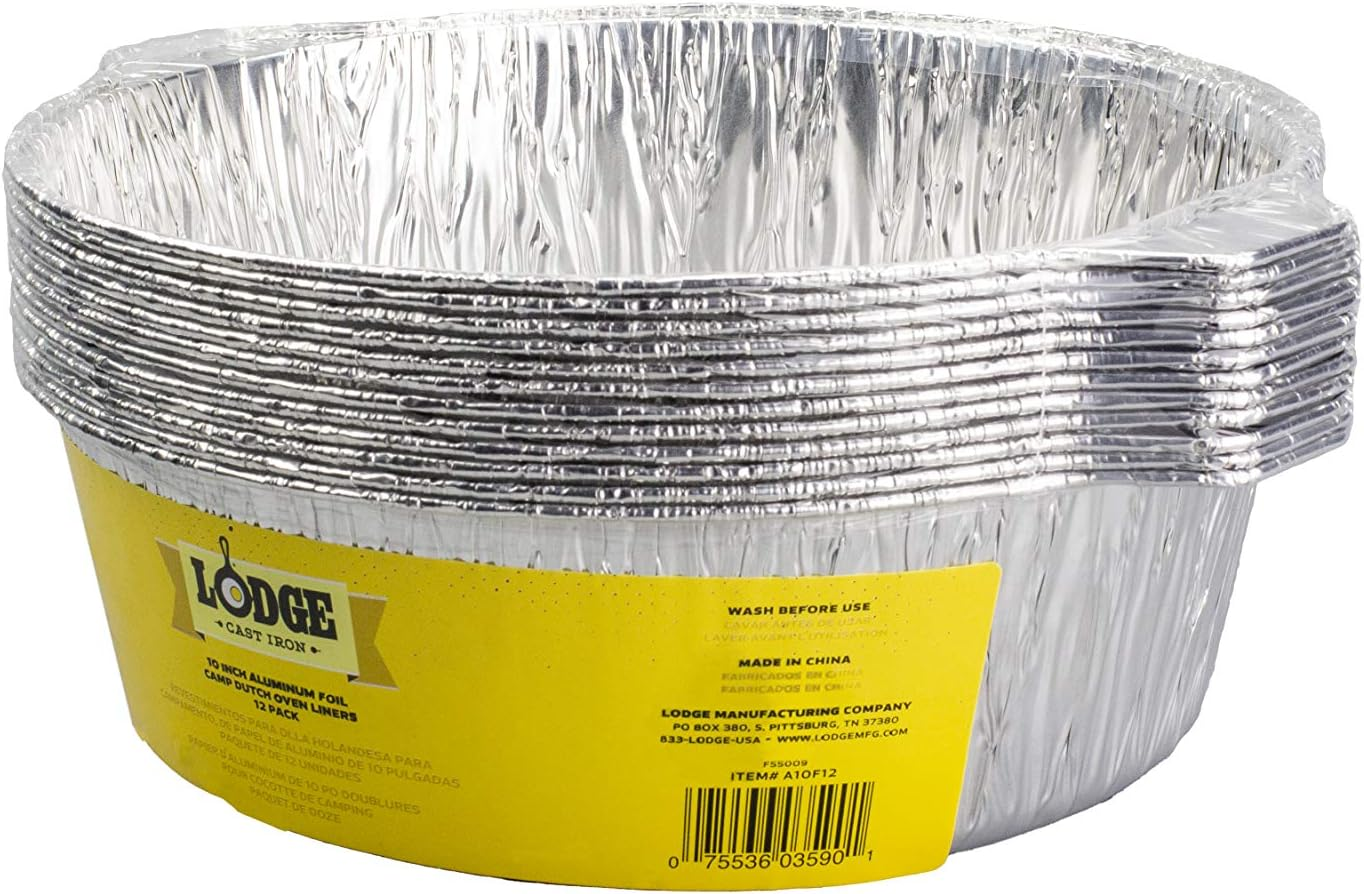 Lodge Dutch Oven Liner, 10 Inch, Silver image number 1