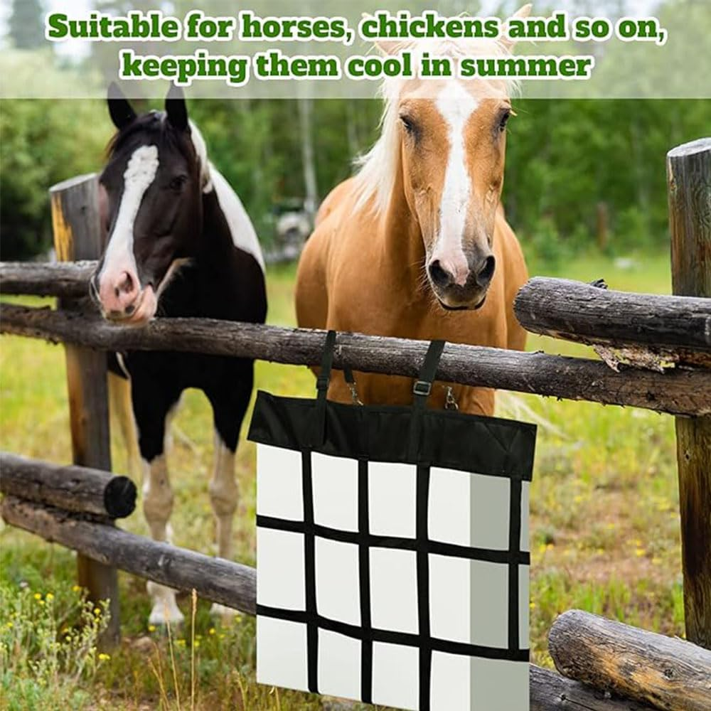 Horse Stall Fan Holder Bag, 50.8 X 50.8 Cm Box Fan Mount, Black image number 4