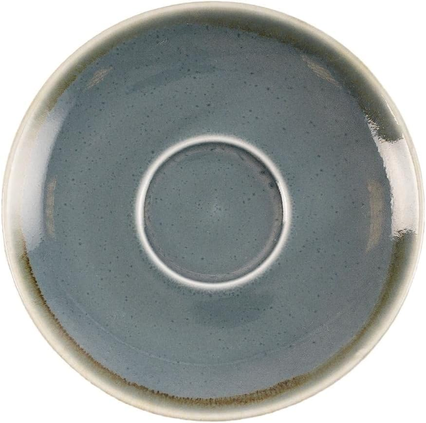 Olympia Kiln Saucer for GP348, Ocean, 160 Mm (Pack of 6)