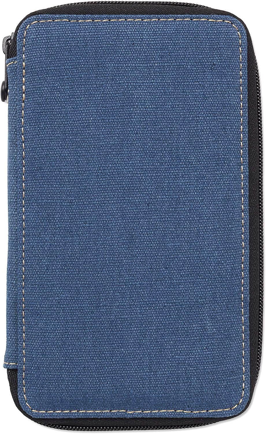 Speedball Art Products Canvas Storage Case for Pencils, Markers, Pens and Art Supplies, Holds up to 48 Standard Pencils, Chocolate