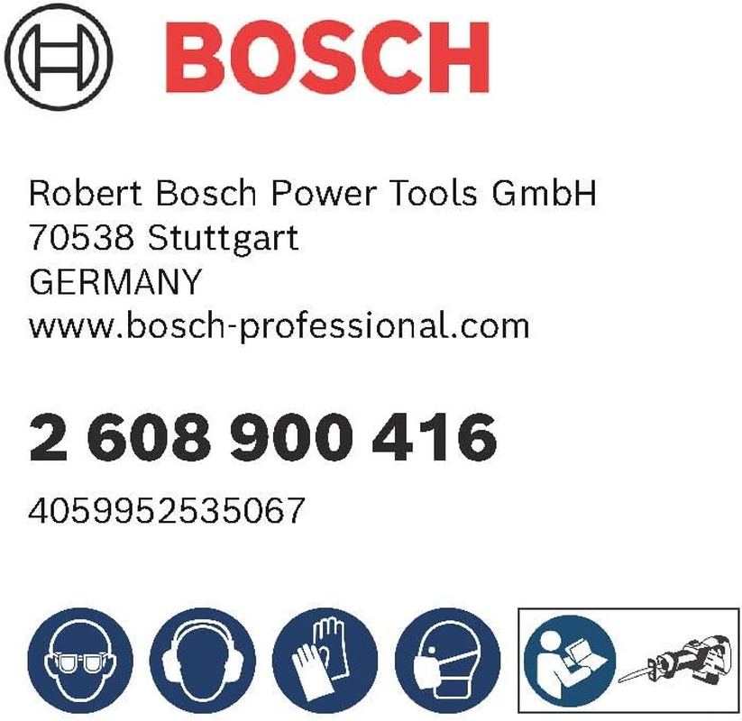 Bosch Professional 1X Expert &lsquo;Hollow Brick&rsquo; S 1543 HM Reciprocating Saw Blade (For Poroton Building Block, Length 240 Mm, Accessories Reciprocating Saw) image number 5