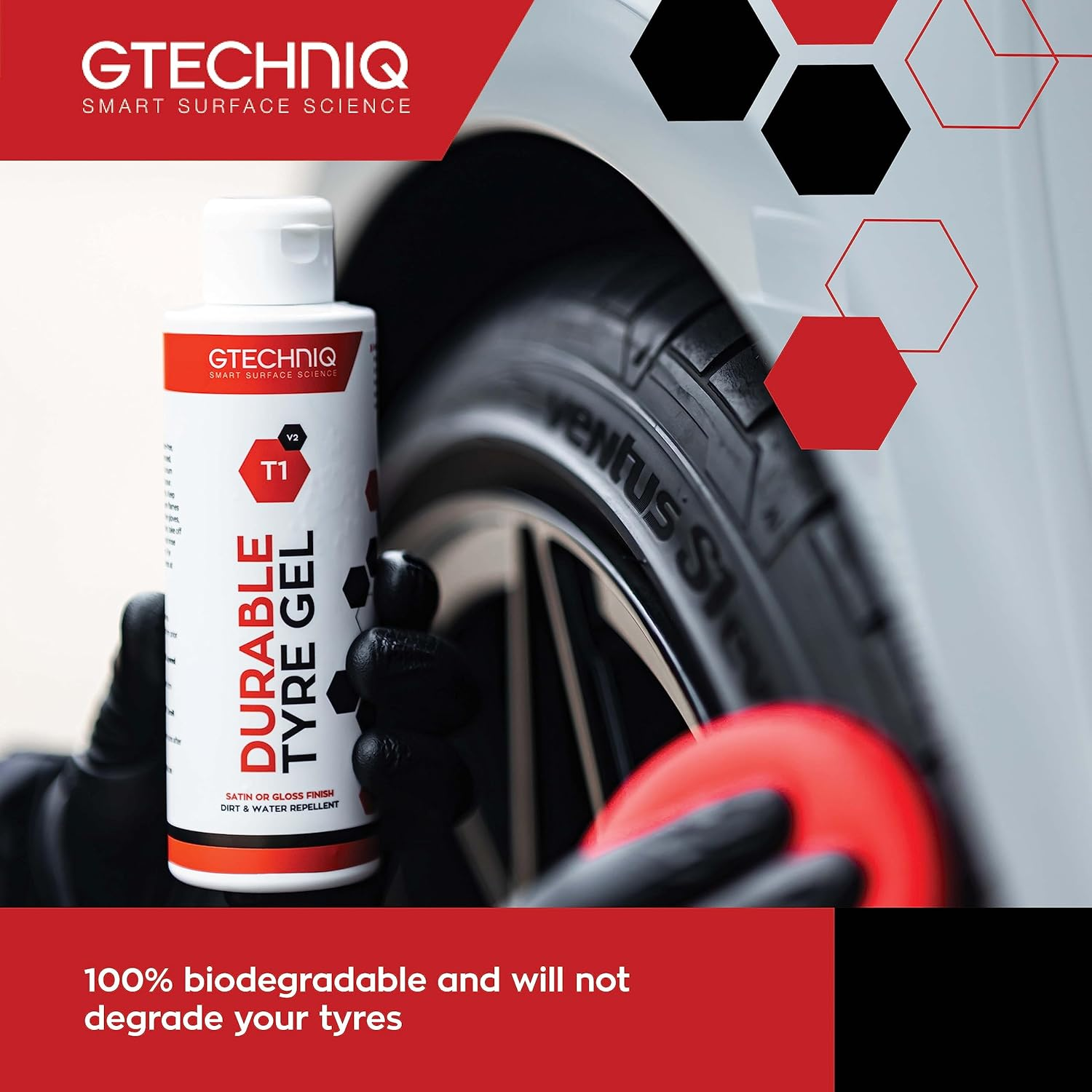 Gtechniq Durable Tyre Gel, 1 Litre image number 2