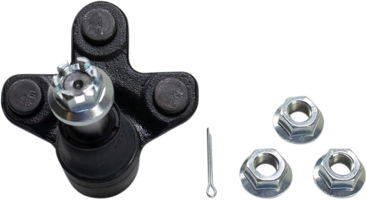 TRQ Front Steering & Suspension Kit Ball Joint Control Arm Tie Rod Compatible with 2016-2021 Honda Civic image number 2