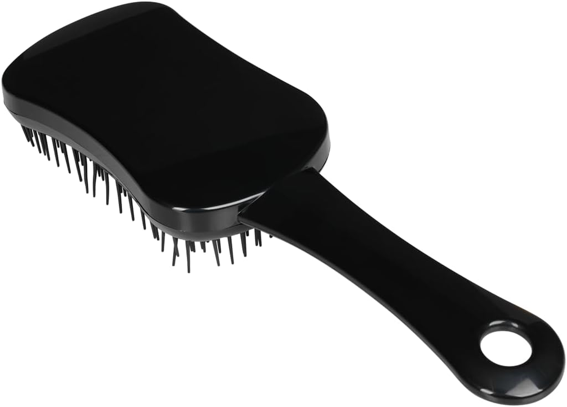 DESSATA Detangling Anti-Tangle Hair Brush with Handle Black image number 1