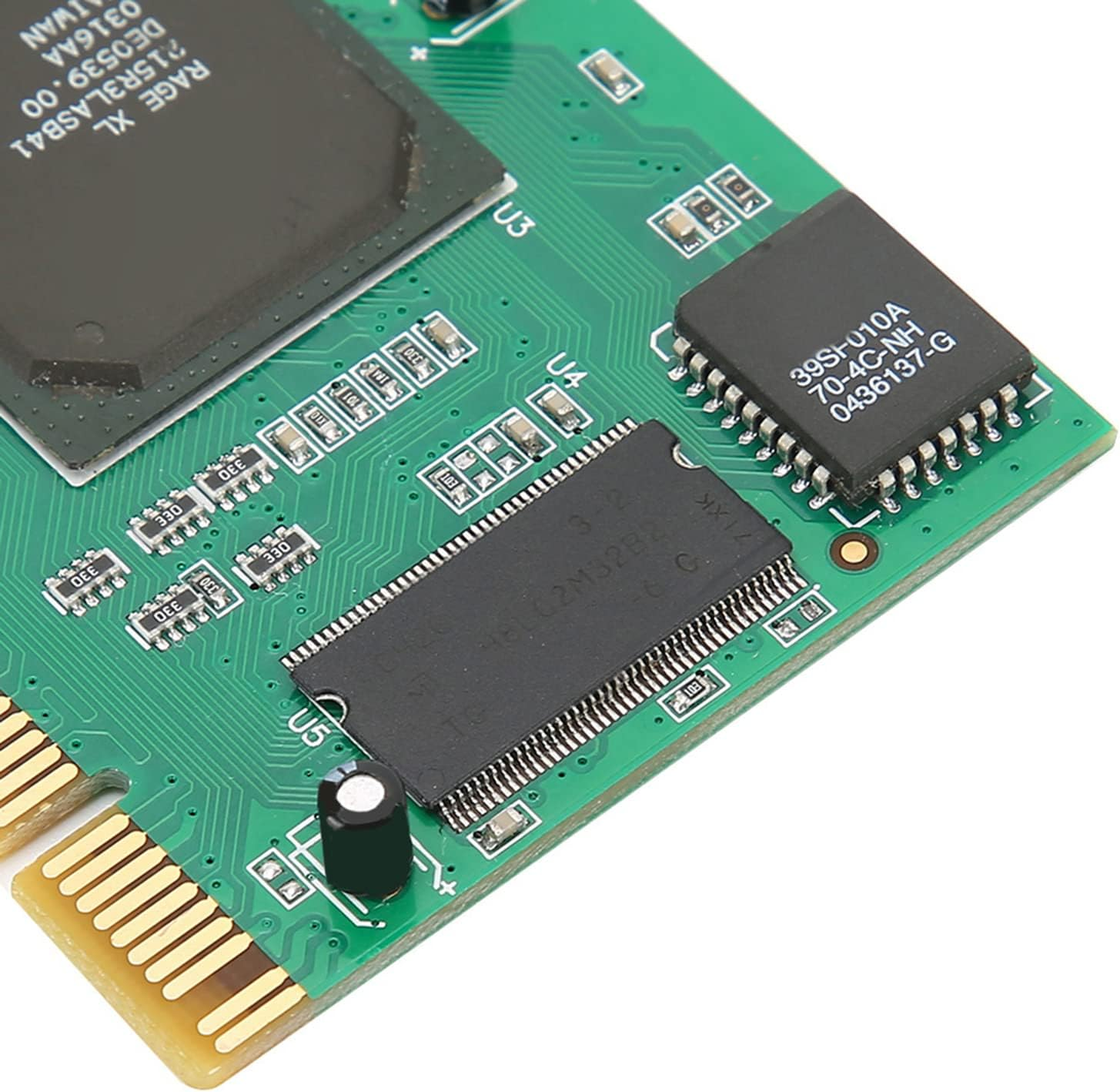 Graphics Card for ATI Rage XL, 8MB 32Bit PCI VGA Video Card with 64 Bit PCI X Slot, Industrial Computer Multi Display Fit, PCI Low Profile Tractor Card for Desktop Computers image number 6