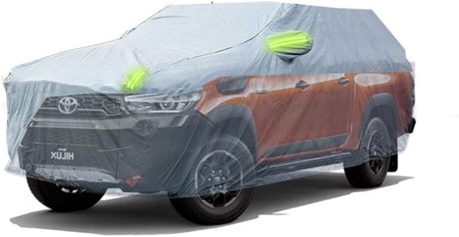 Oxford Cloth Car Cover Ute SUV Lightweight Waterproof Dust Hail Sun Universal L image number 6