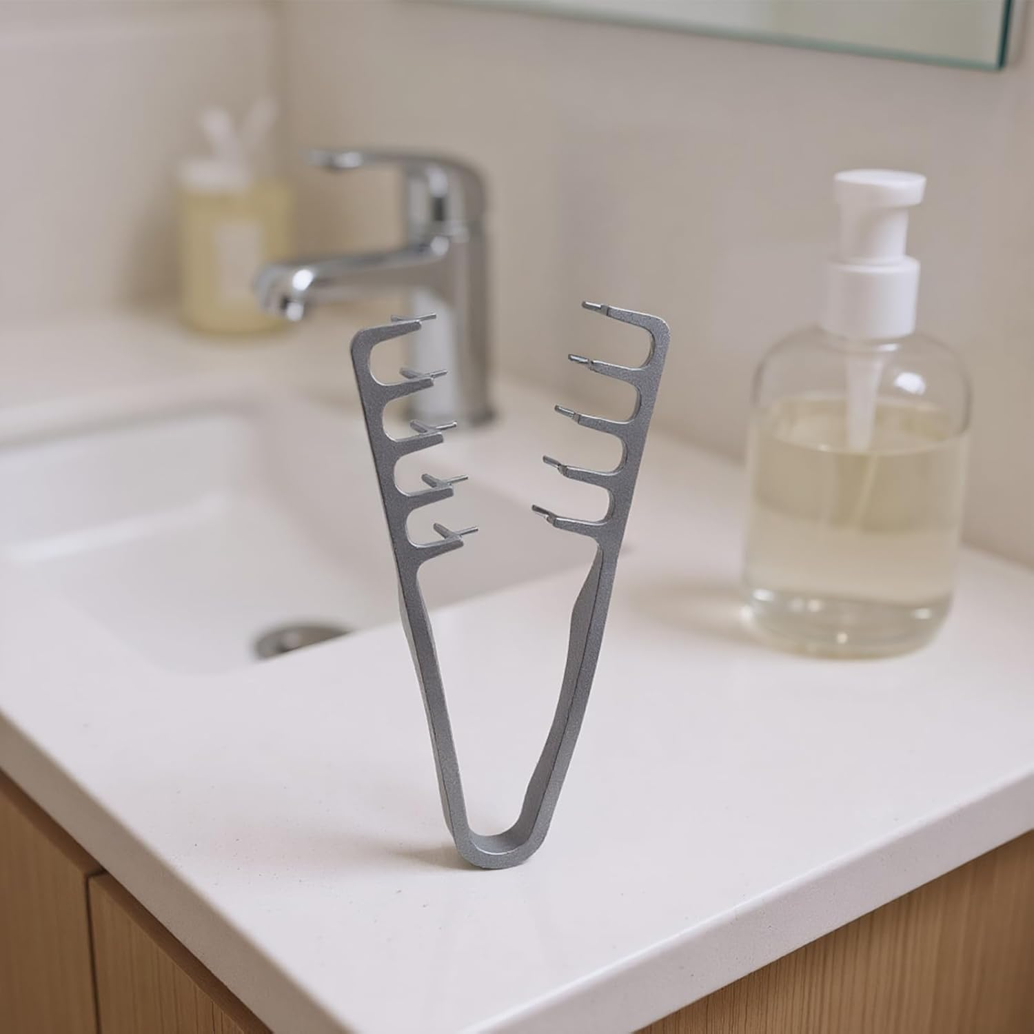 Texture Comb, Lightweight Material, ABS, Volumizing Wide-Tooth Hair Styling Comb, Roots Volume Tool, Versatile Application, for Salon, Home Use, Men, Women image number 2