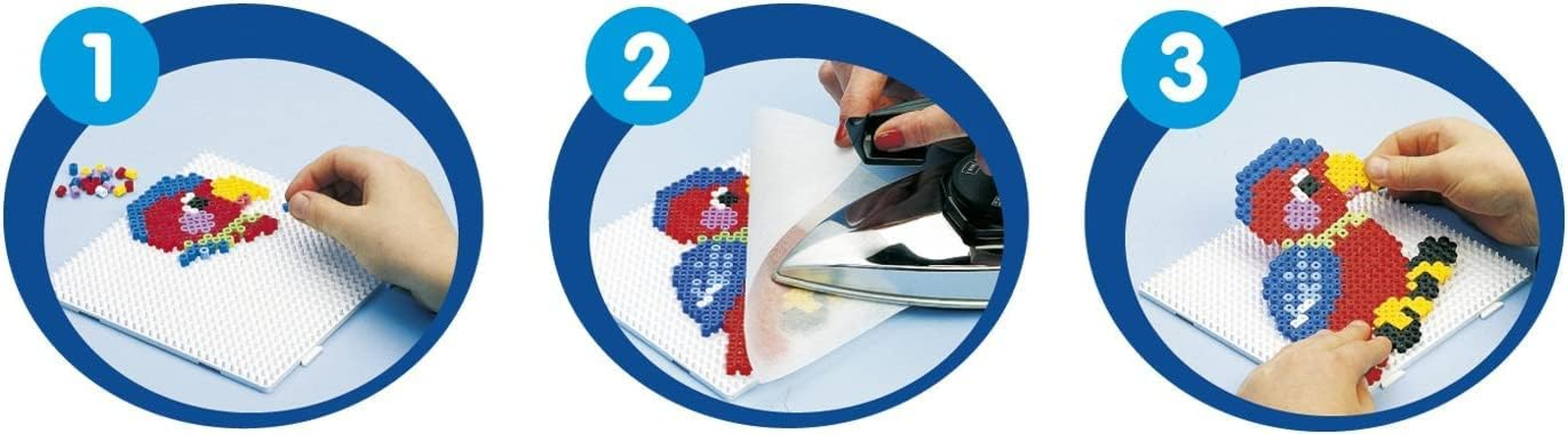 HAMA Bead Bags (Approx. 1,000 Beads) - Black image number 1