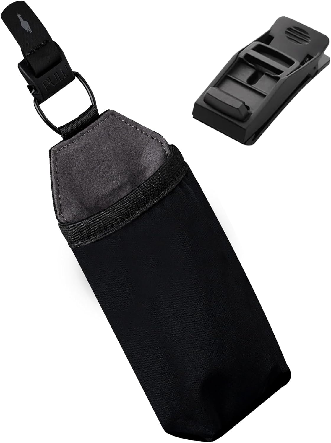 ALPAKA HUB Sunglasses Pouch - Microfibre Lined Stretch Holder with anti Scratch Nylon 840D Weatherproof Fabric Travel Glasses Small Organizer Men & Women - HUB Clip Attaches Backpack Strap