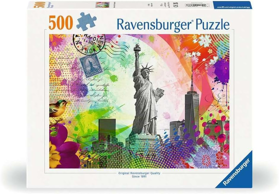 Ravensburger New York Postcard Puzzle (500 Pieces) image number 2