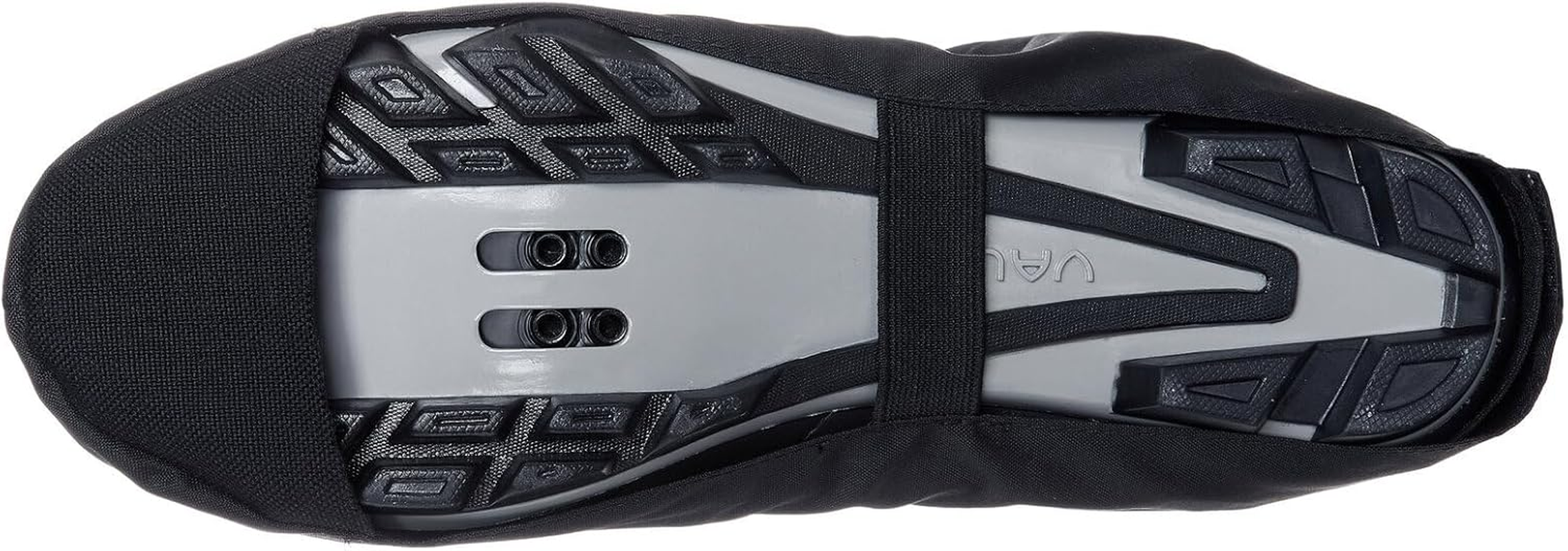 VAUDE Bike Gaiter Short - Waterproof Shoe Cover with Reflective Elements - Breathable Cycling Overshoes with Full Length Velcro Closure