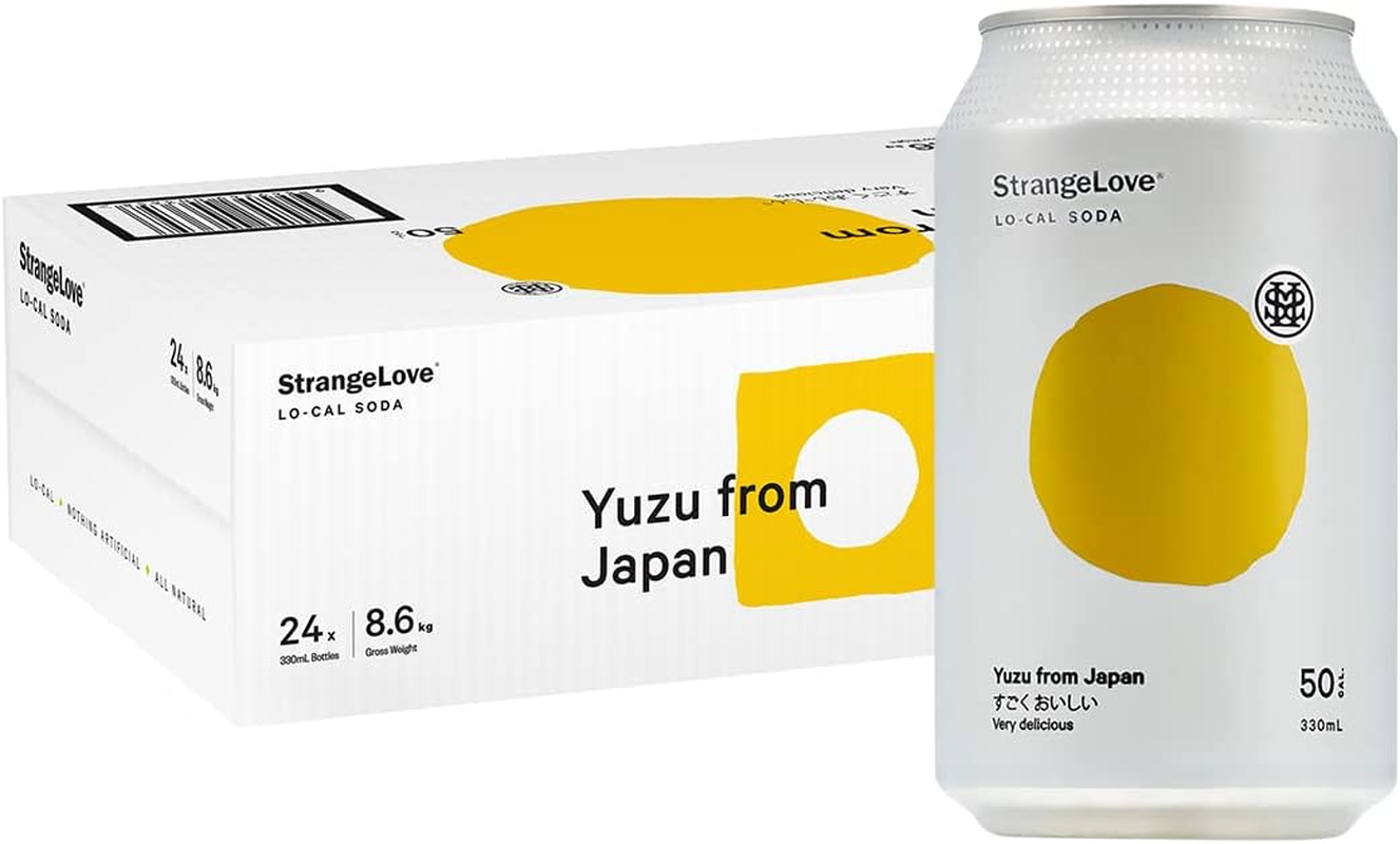 Strangelove Yuzu Lo-Cal Soda X 24 image number 2