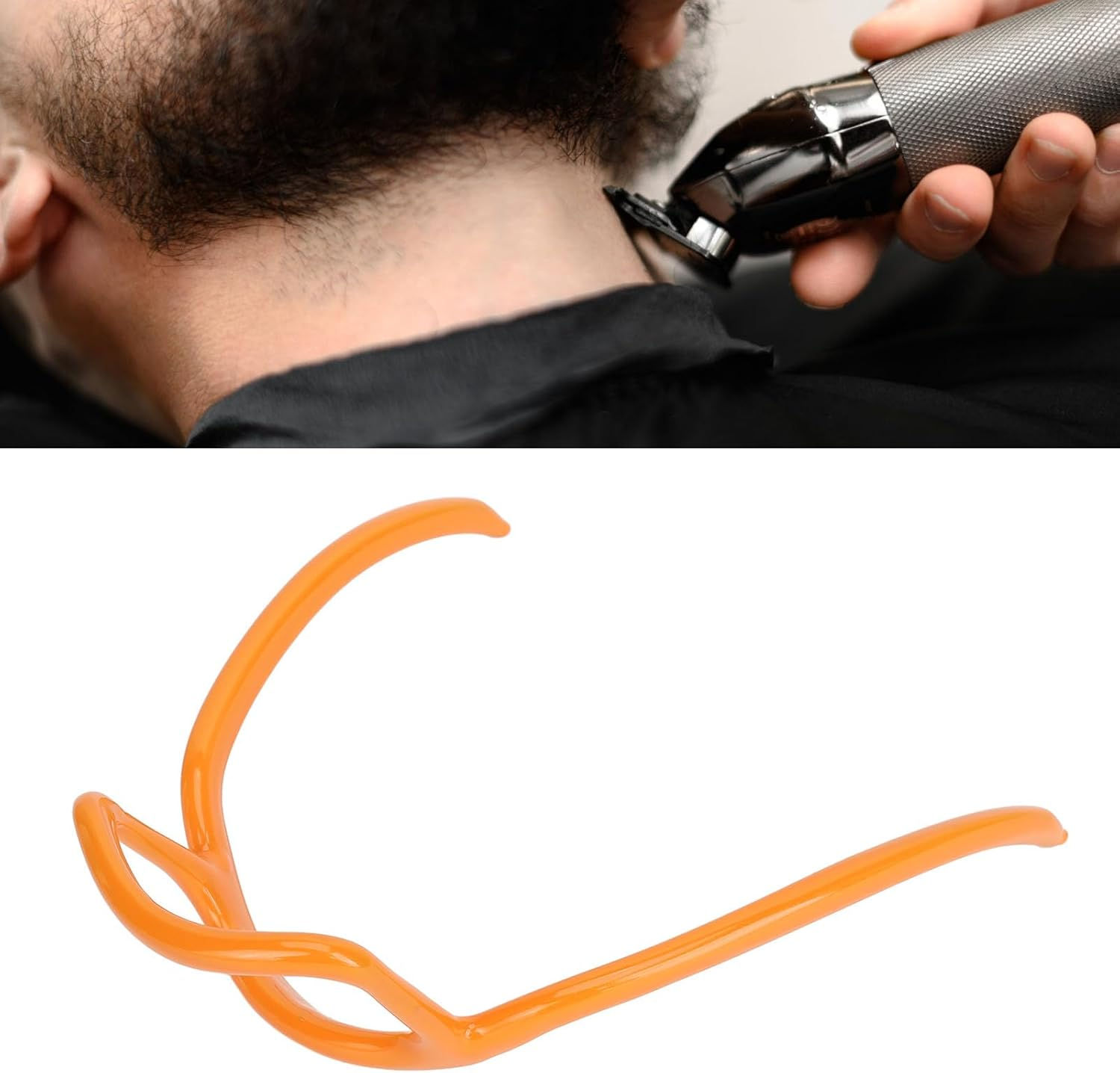 Men Beard Shaper, Beard Outline Stencil, Styling Tool with Silicone Multifunctional for Beard Razor Electric Trimmers Clippers Cheek Neck Line