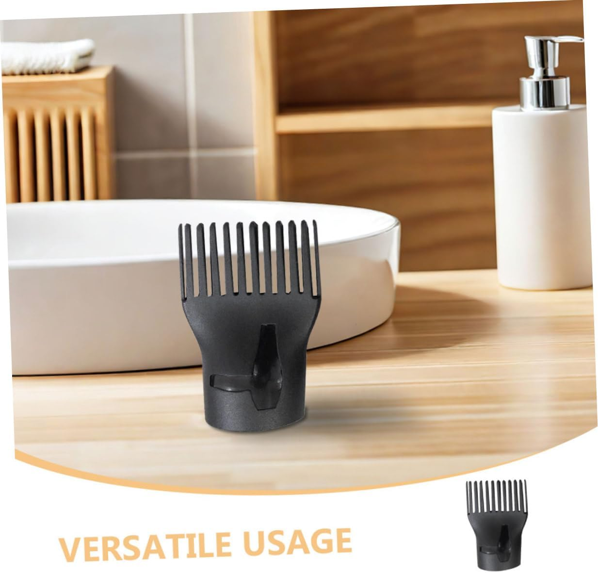 Healeved 4Pcs High Temperature Duckbill Nozzle Plastic Salon Hair Dryer Nozzle Replacement Narrow Concentrator Portable Hair Drying Hood Cover for Barber Shop Use image number 5