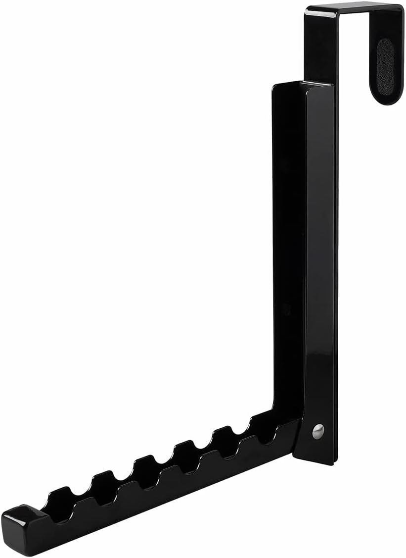 VIAV over the Door Hooks Hanger,Foldable over Door Drying Laundry Rack Hooks for Hanging Clothes with 6 Groves over Door Towel Racks for Clothes,Coat, behind Back Bathroom, Bag and Robe 2 PCS (White)