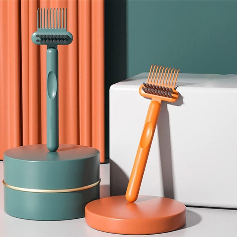 IKAAR 2Pcs Hair Brush Cleaner Hair Brush Cleaning Tool 2 in 1 Quick Hair, Dust & Lint Remover Tool for Home and Salon Use image number 5