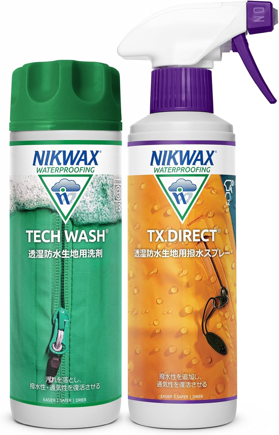 Nikwax Twin Tech Wash + TX Direct Spray-On (300Ml) image number 4