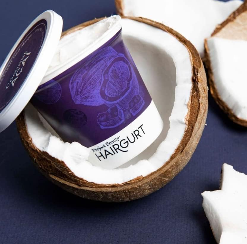 Hairgurt - Curl Perfecting Yogurt Hair Masque Coconut Acai - 6 Fl. Oz. image number 3