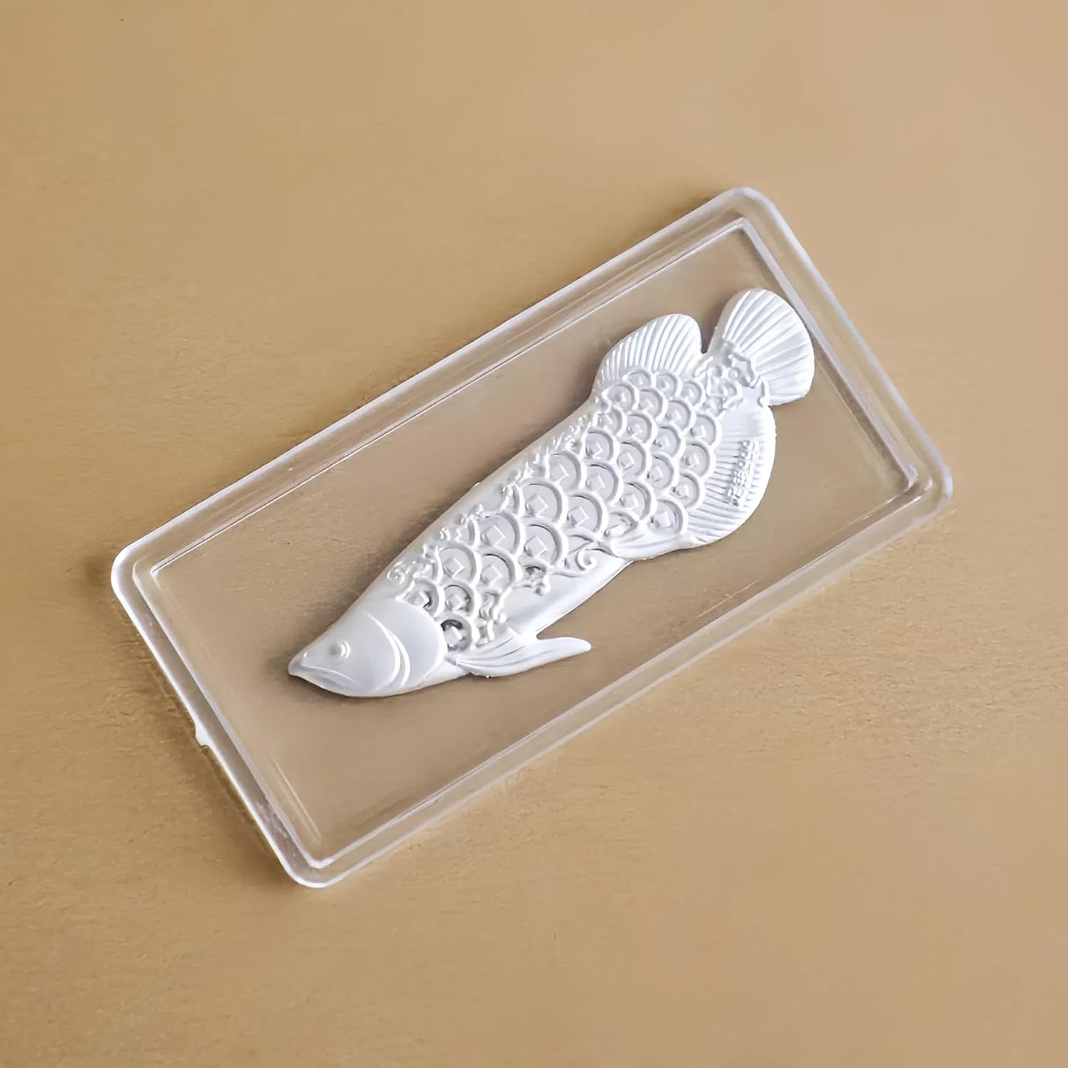 Hannafires 999 Pure Silver Tea Brewing Fish, Sterling Silver Tea Accessorieset, Silver Leaf for Ceremony, Purifies Water & Enhances Water Quality, Feng Shui Decor Symbolizing Purity & Serenity image number 4