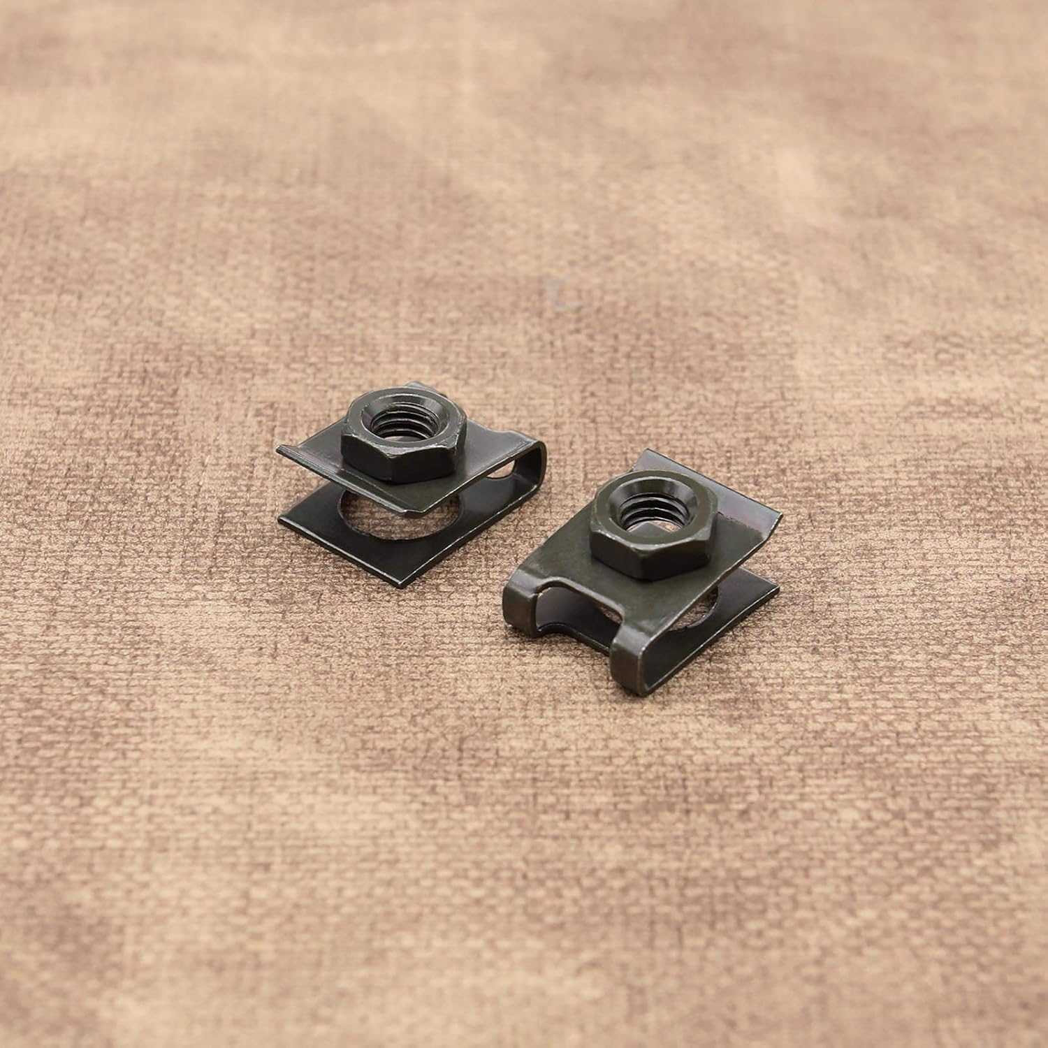 Emsea 40Pcs Motorcycle Fairing Bodywork M5 M6 Bolts & Spring Spire Speed Fastener Clip Nuts Kit Fit for Most Motorbikes Black image number 5