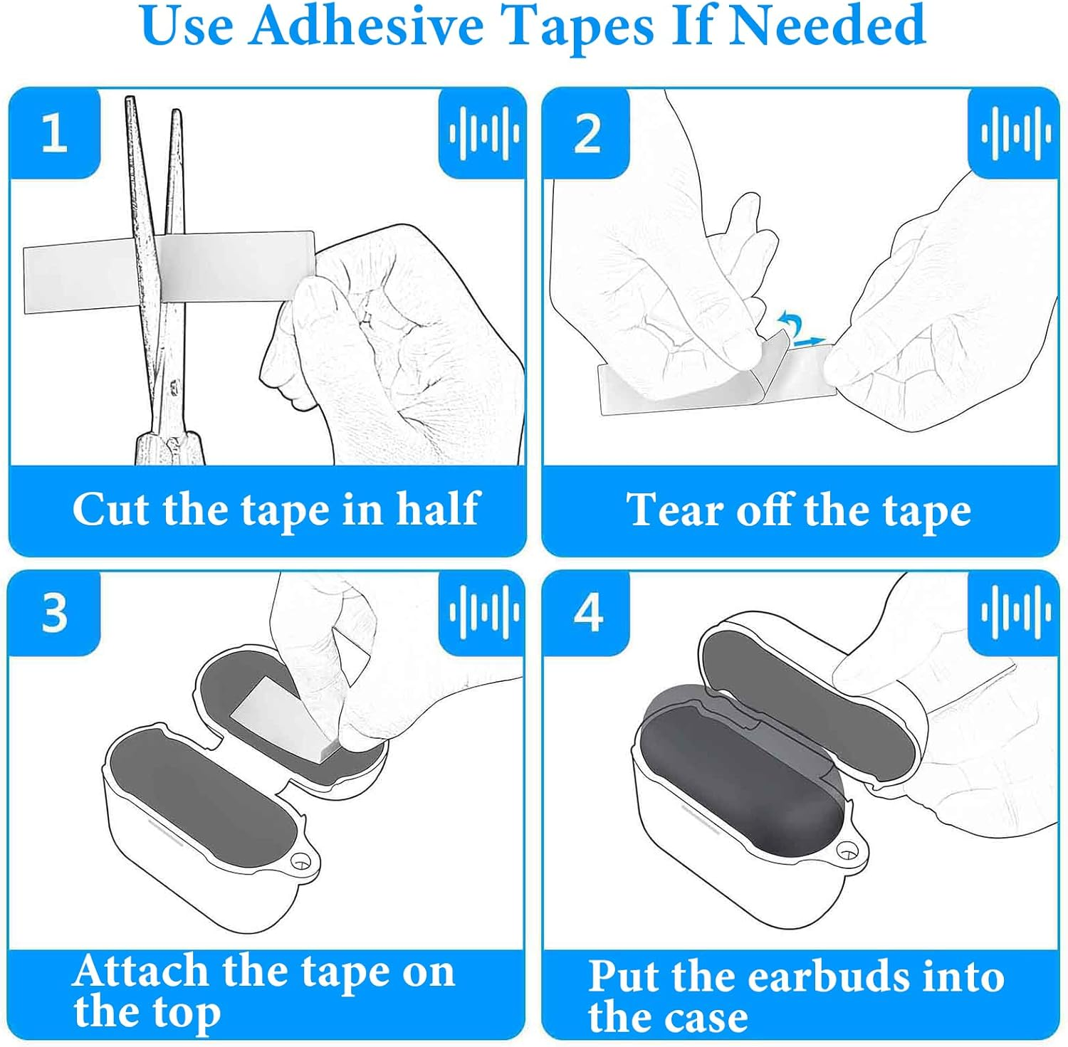 Geekria Silicone Case Cover Compatible with Samsung Galaxy Buds+ plus True Wireless Earbuds, Protective Carrying Case with Keychain Hook, Charging Port Accessible