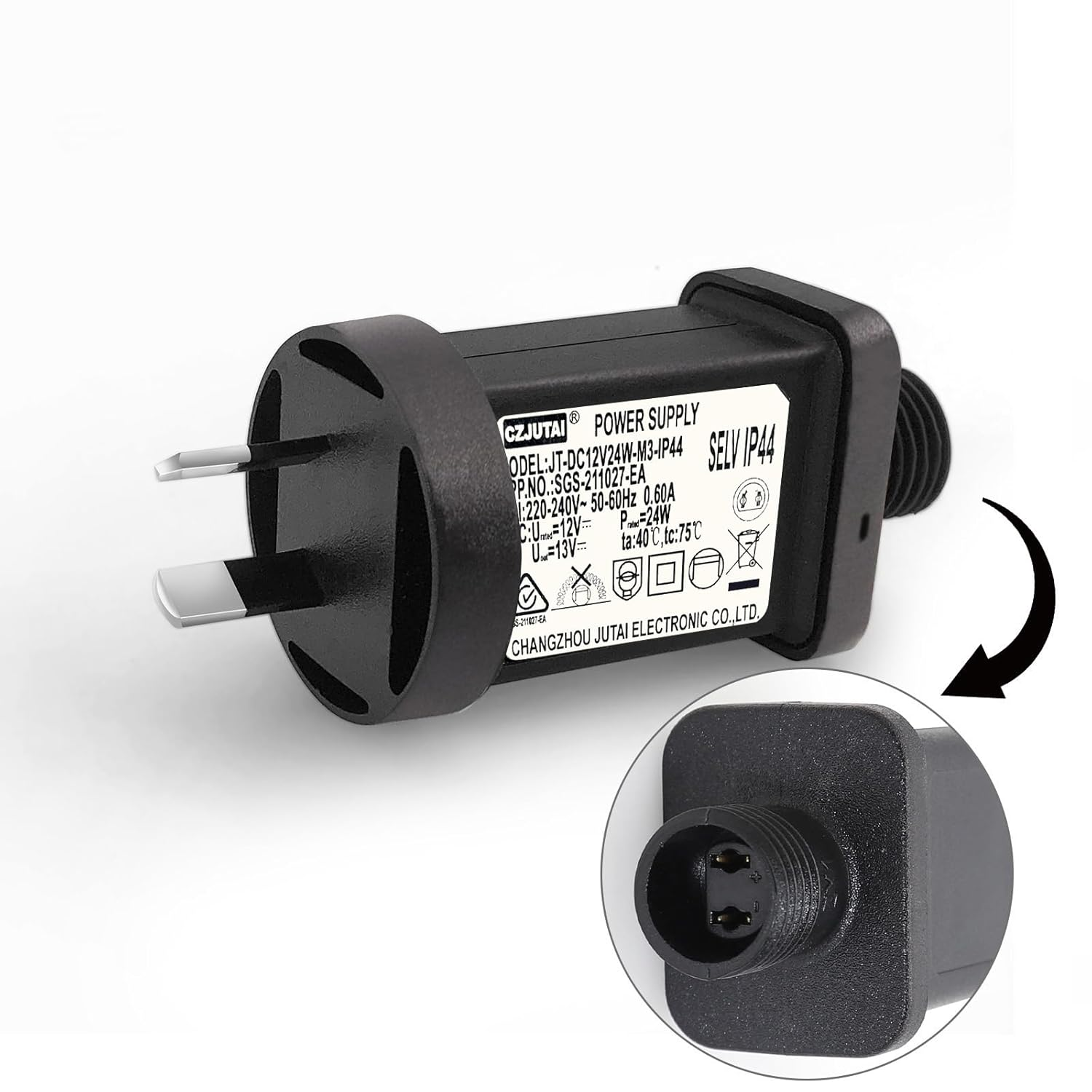 12V 24W Replacement LED Power Supply for CZJUTAI JT-DC12V24W /15W /12W /9W for Christmas Lighting [A3S4] image number 2