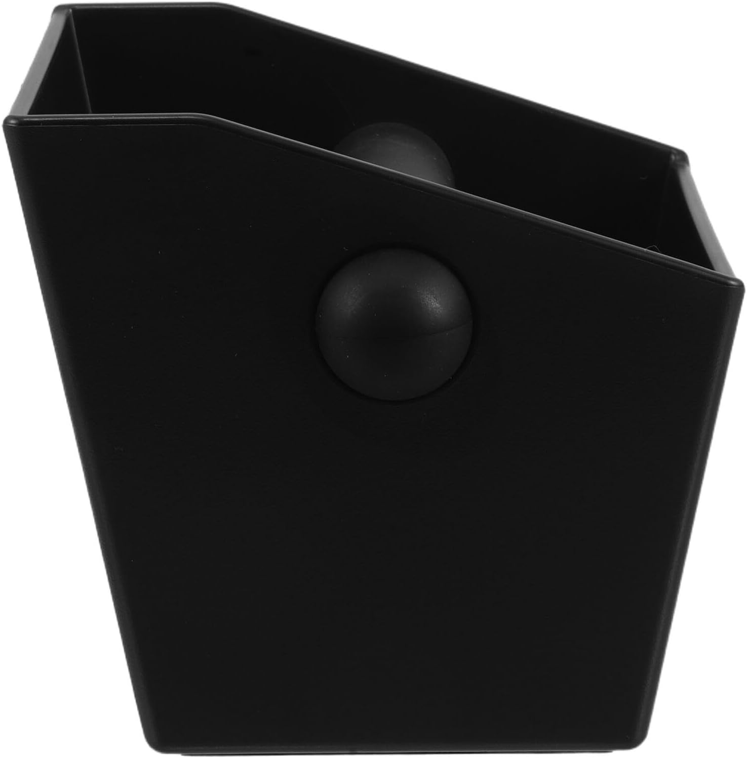 HOMOBABE Coffee Knock Box Espresso Dump Bin with Detachable Knocking Rod Non-Slip Base Coffee Grounds Container for Home and Office Countertop