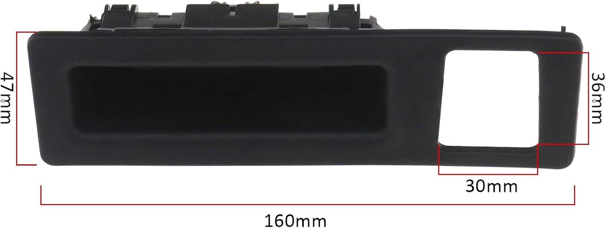 Car Tailgate Release Opener Switch Rear Boot Lid Switch 51247368753 Compatible with BMW 2 3 4 5 Series X3 Car Tailgate Handle Switch Rear Door Lock Switch image number 4